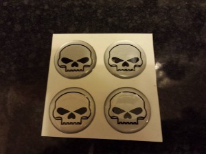 V Rod Gell Stickers